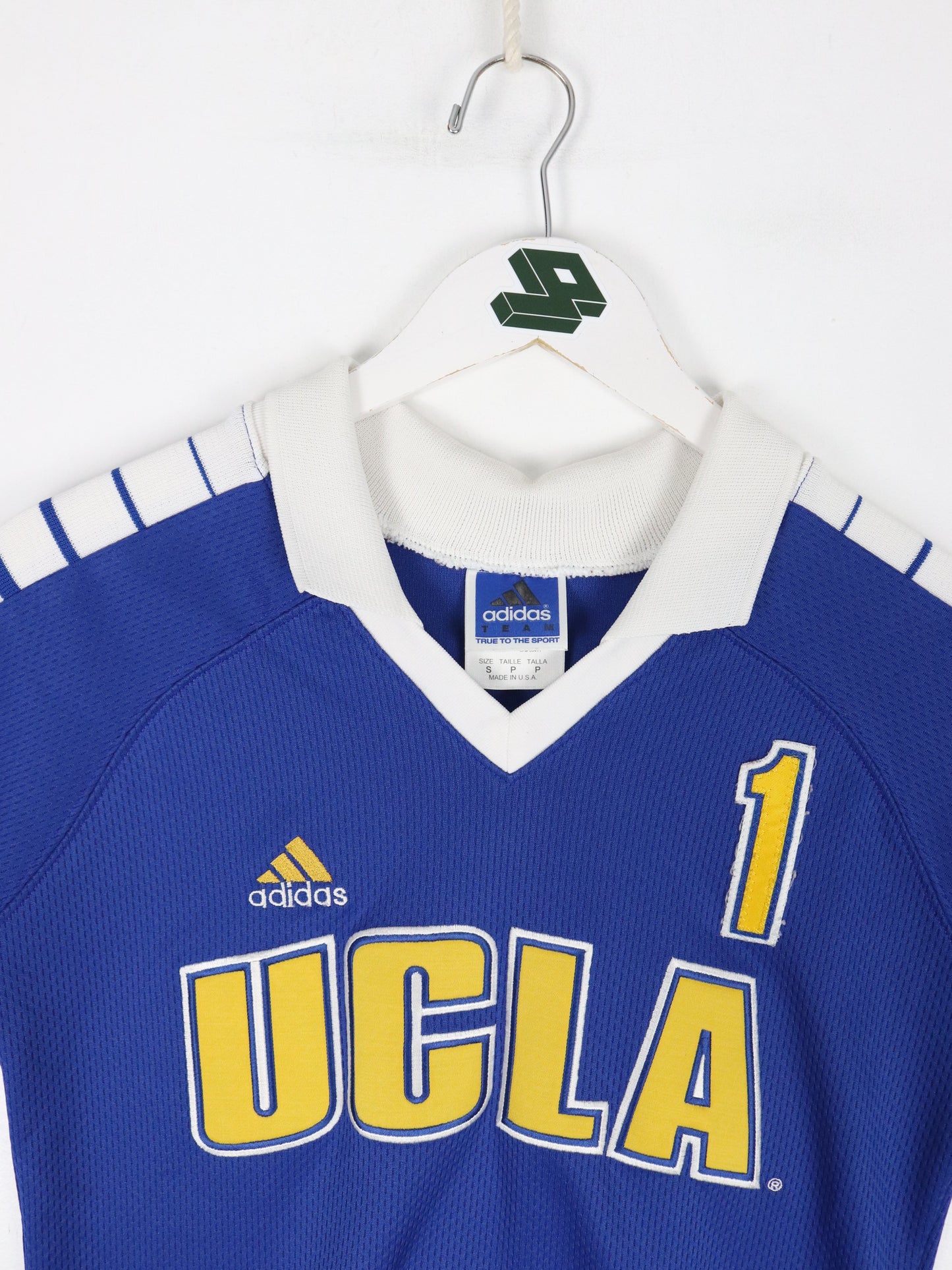 Vintage UCLA Jersey Womens Small Blue Adidas College 90s