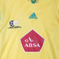 South Africa Soccer Jersey Mens Medium Yellow Adidas Kit 2010