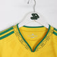 South Africa Soccer Jersey Mens Medium Yellow Adidas Kit 2010