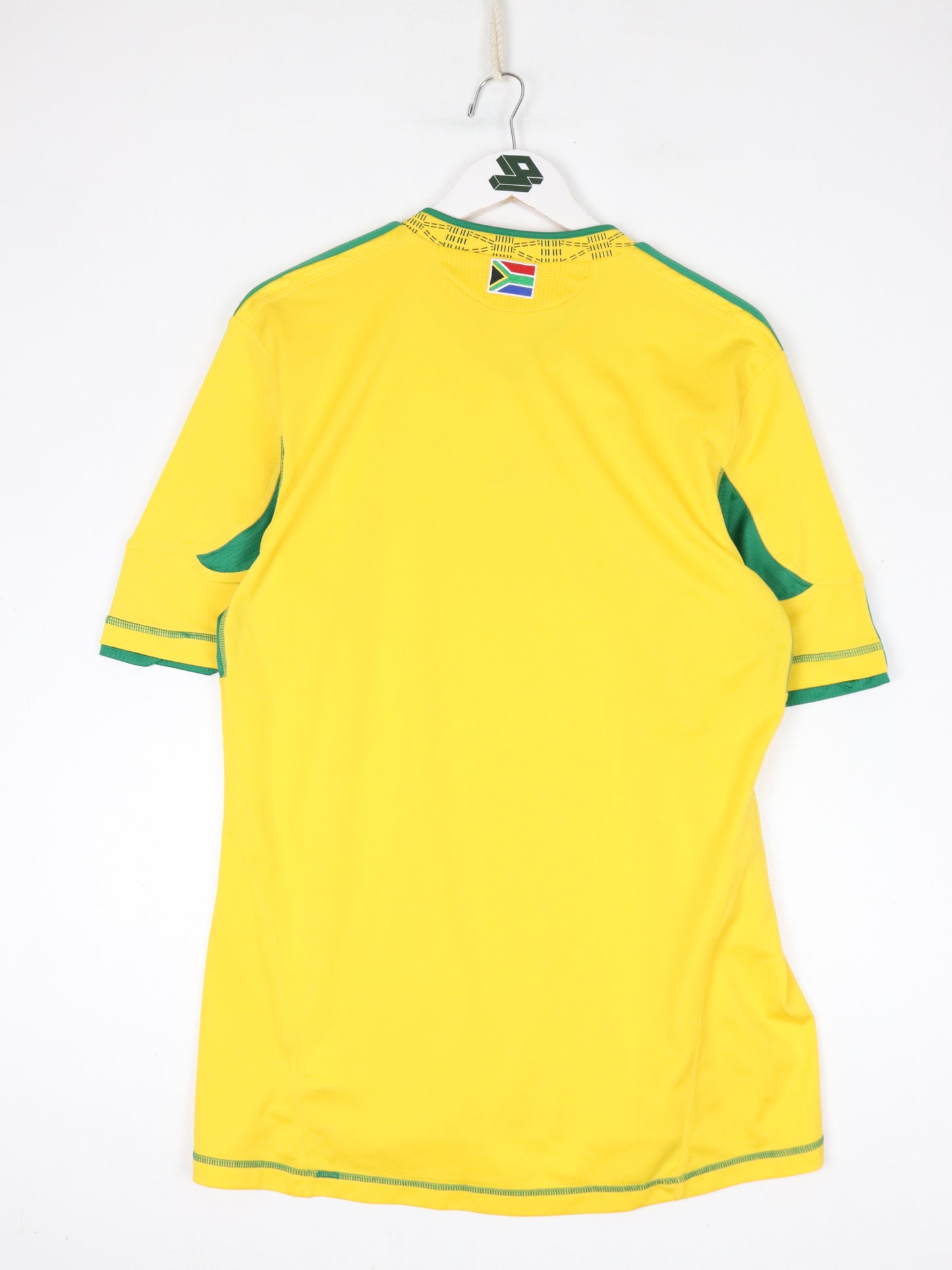 South Africa Soccer Jersey Mens Medium Yellow Adidas Kit 2010