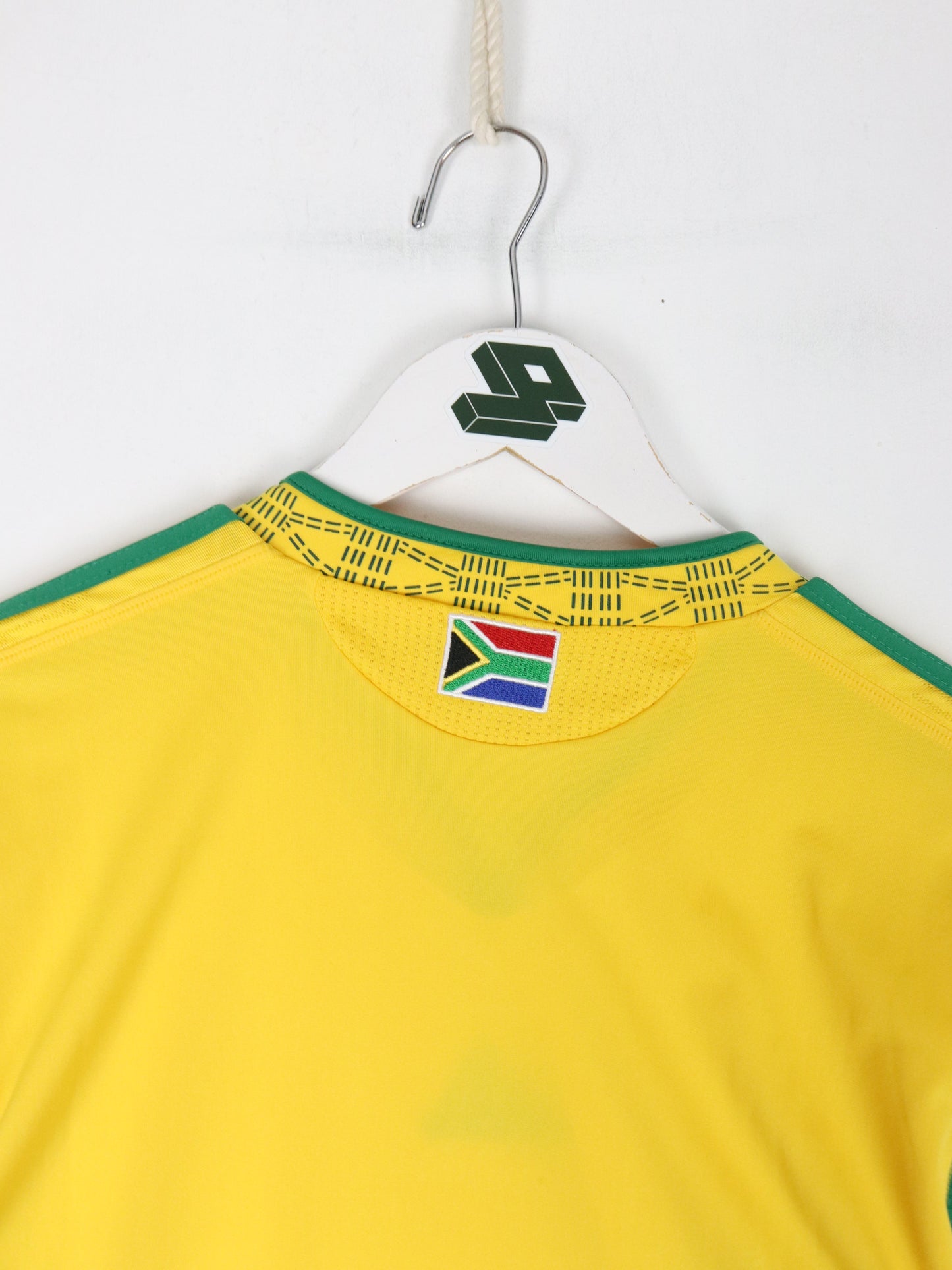 South Africa Soccer Jersey Mens Medium Yellow Adidas Kit 2010