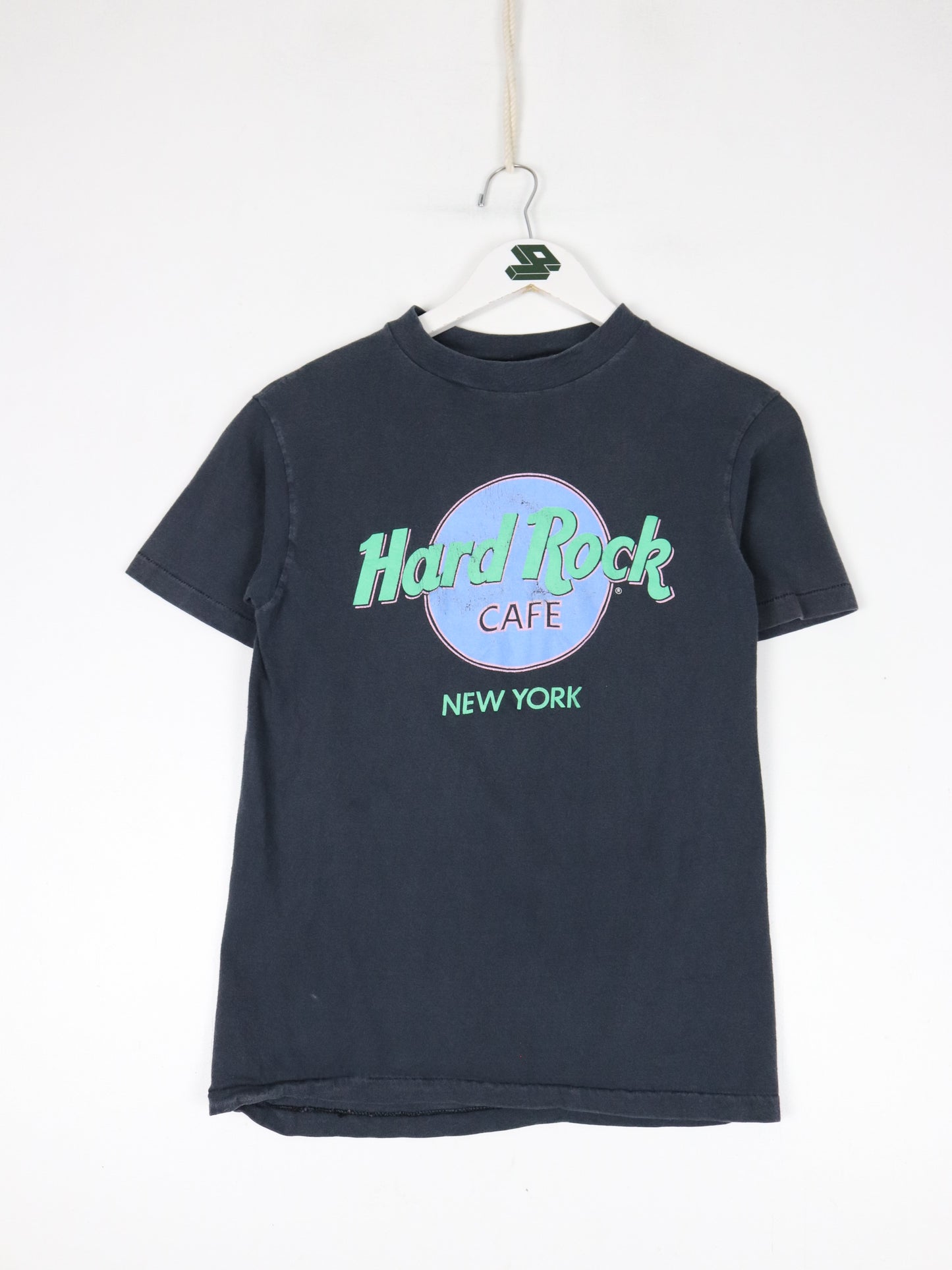 Vintage Hard Rock Cafe T Shirt Mens XS/S Grey New York 90s