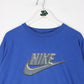 Vintage Nike T Shirt Mens 2XL Blue Long Sleeve