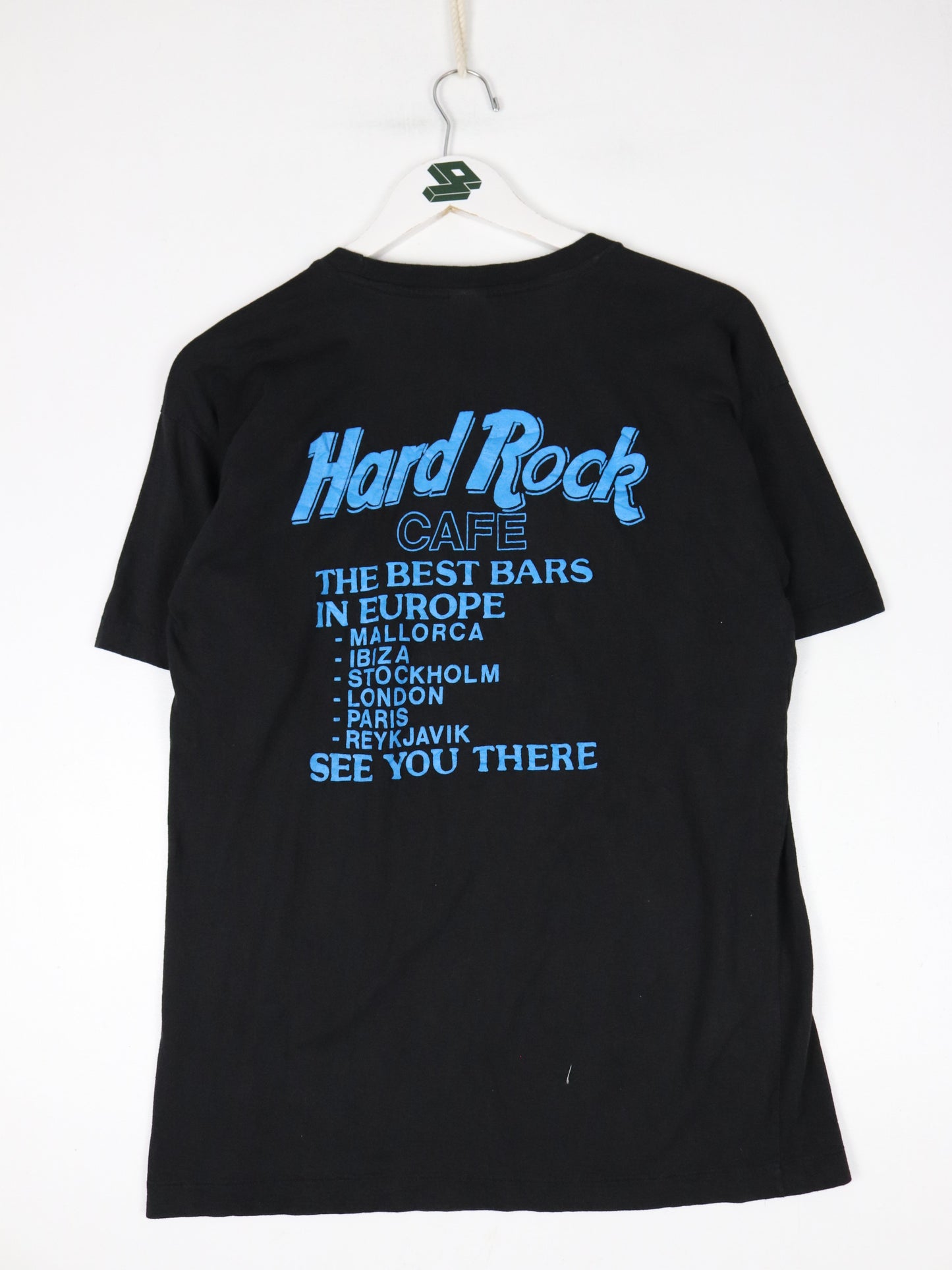 Vintage Hard Rock Cafe T Shirt Fits Mens Medium Black Mallorca