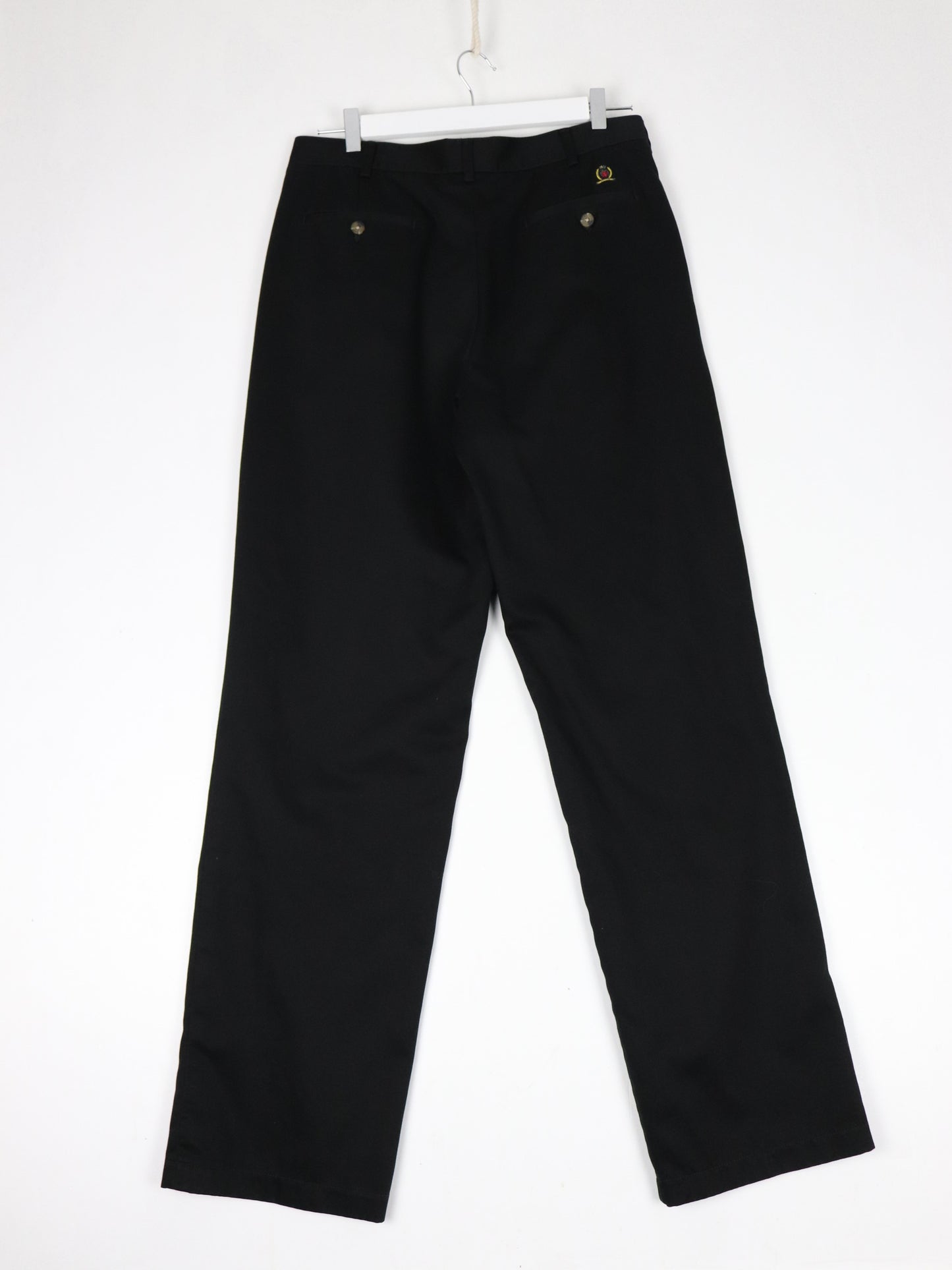 Tommy Hilfiger Pants Fits Mens 32 x 33 Black Chino