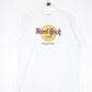 Vintage Hard Rock Cafe T Shirt Mens Large White Singapore