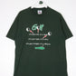 Vintage Golf T Shirt Mens Large Green Funny