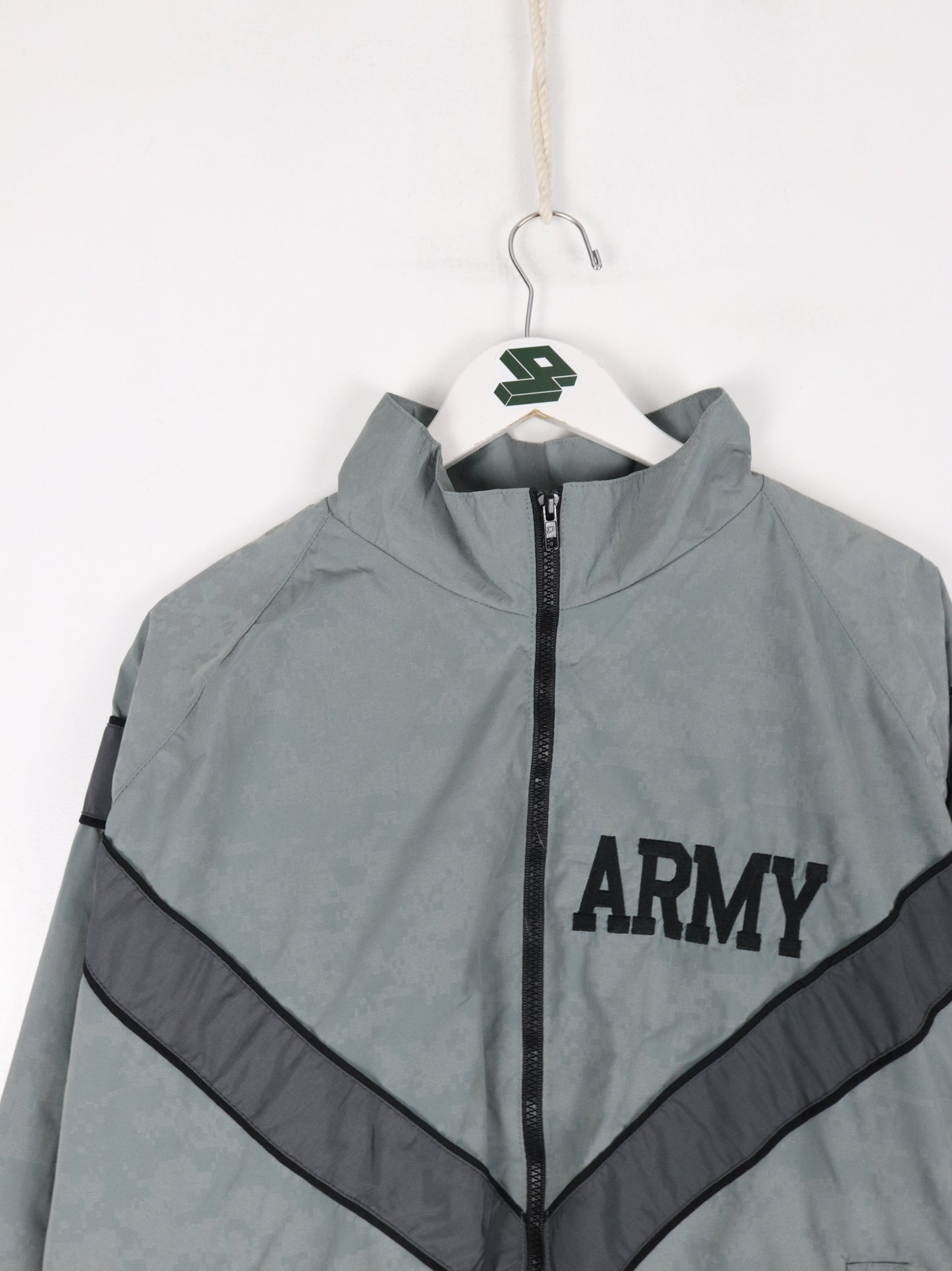 Vintage Army Jacket Mens Medium Grey 3M Coat