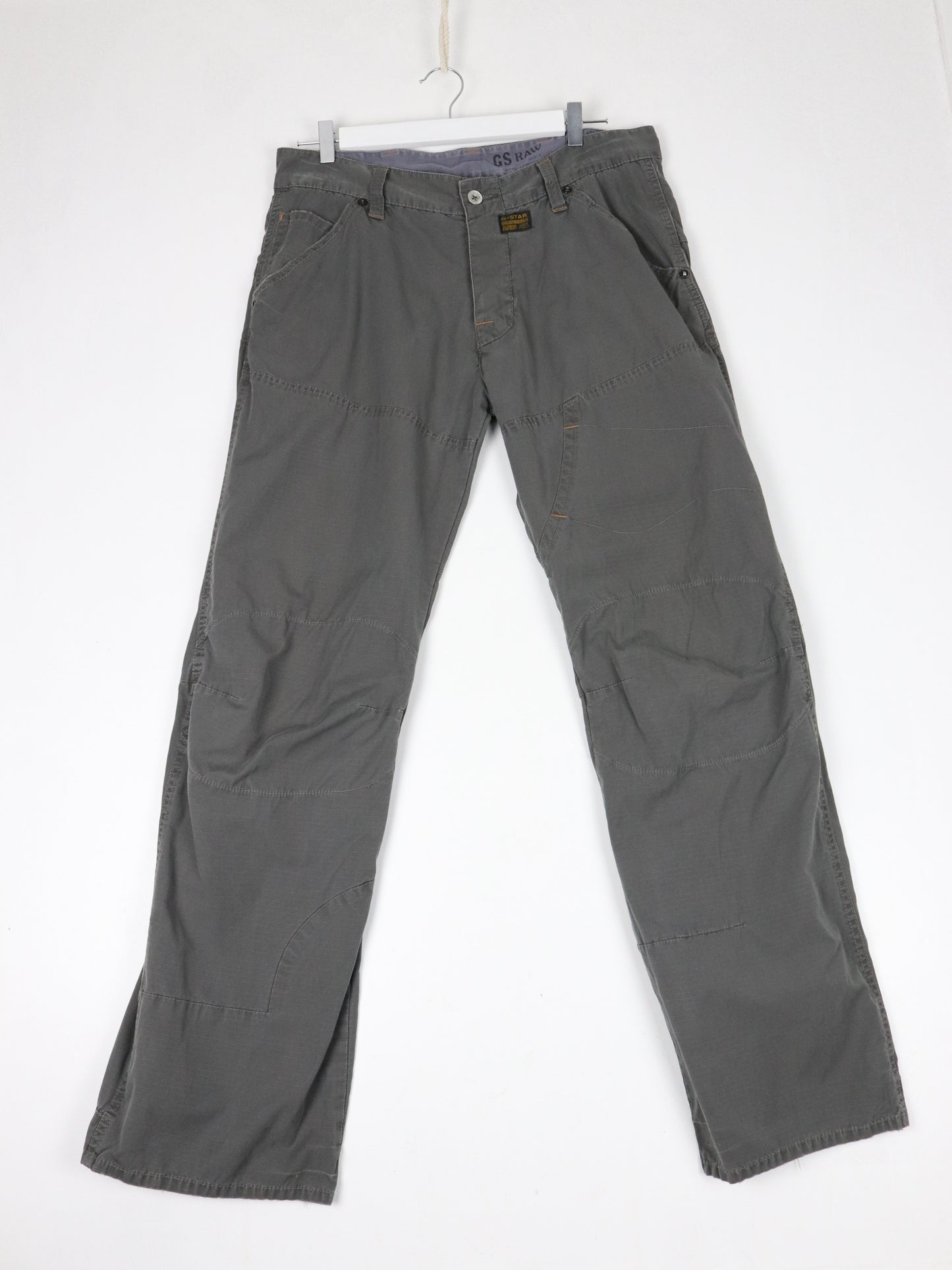 G-Star Raw Pants Fits Mens 36 x 33 Grey