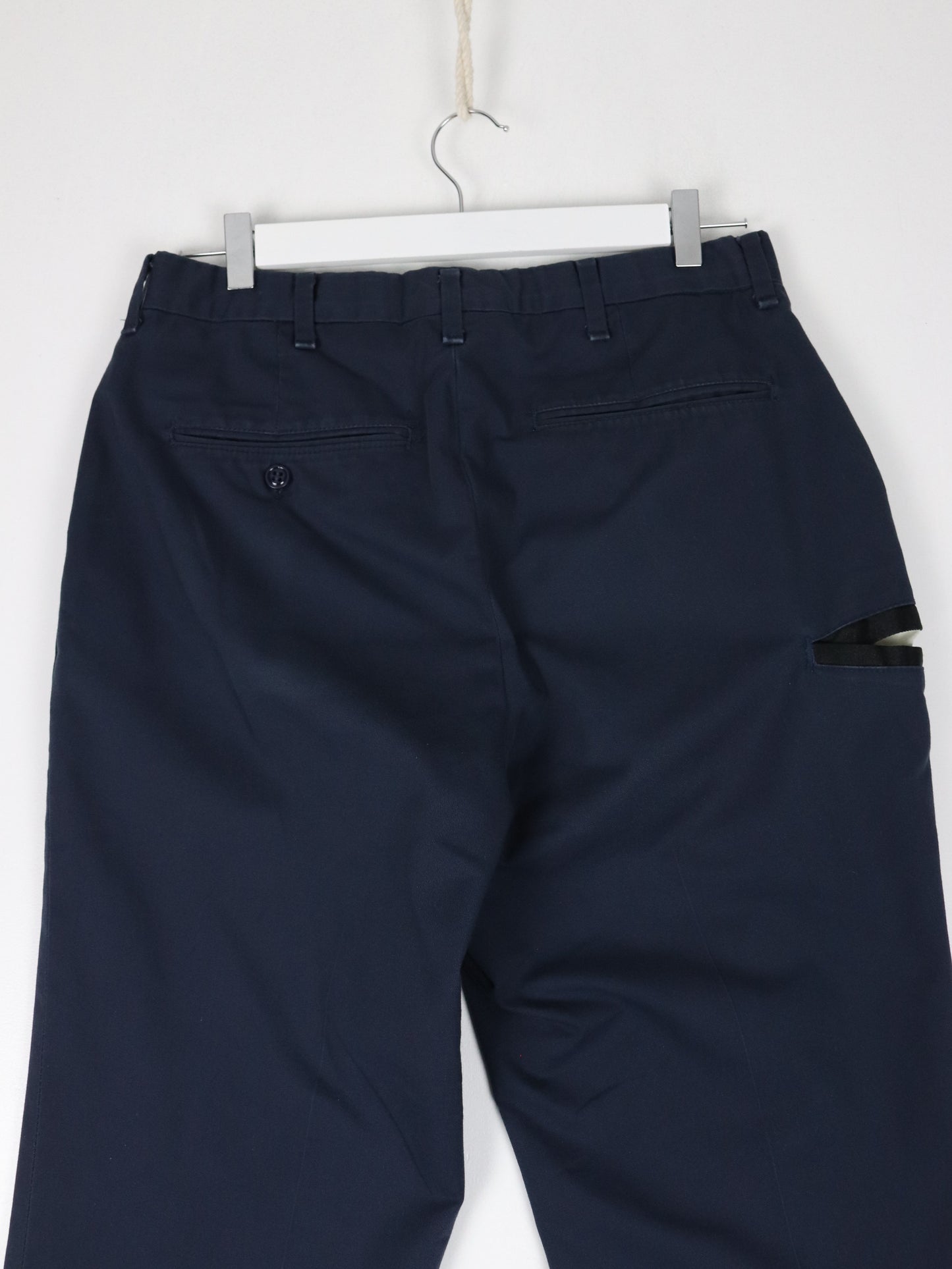 Riverside Pants Fits Mens 31 x 28 Blue Chino Uniform