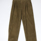 St. Georgio Pants Fits Mens 31 x 27 Brown Corduroy Trousers