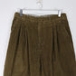 St. Georgio Pants Fits Mens 31 x 27 Brown Corduroy Trousers