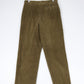 St. Georgio Pants Fits Mens 31 x 27 Brown Corduroy Trousers