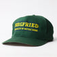 Vintage Siegfried Notre Dame Hat Cap Adult Green Snap Back College