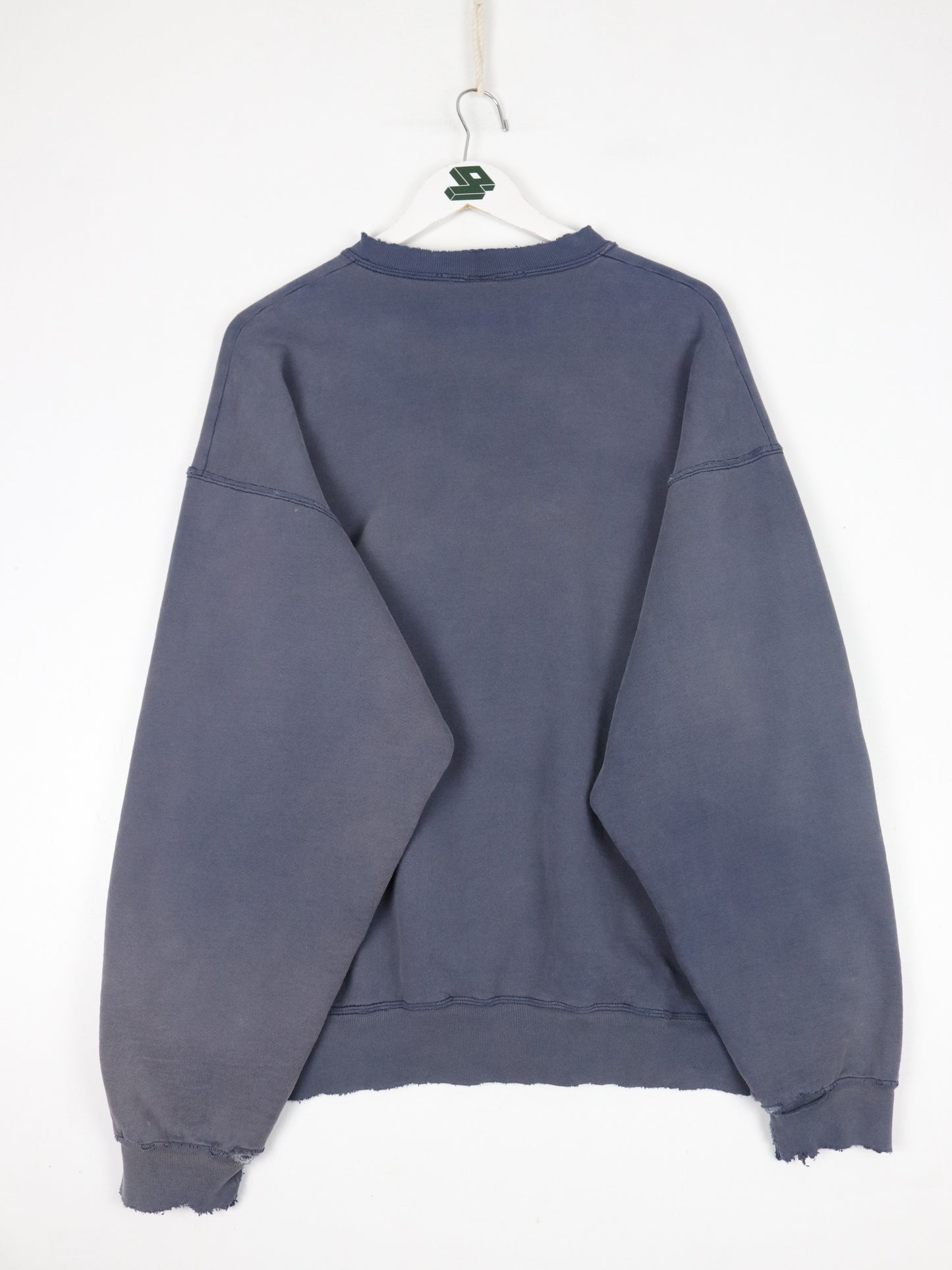 Vintage Bootleg FUBU Sweatshirt Mens 2XL Blue Distressed 90s