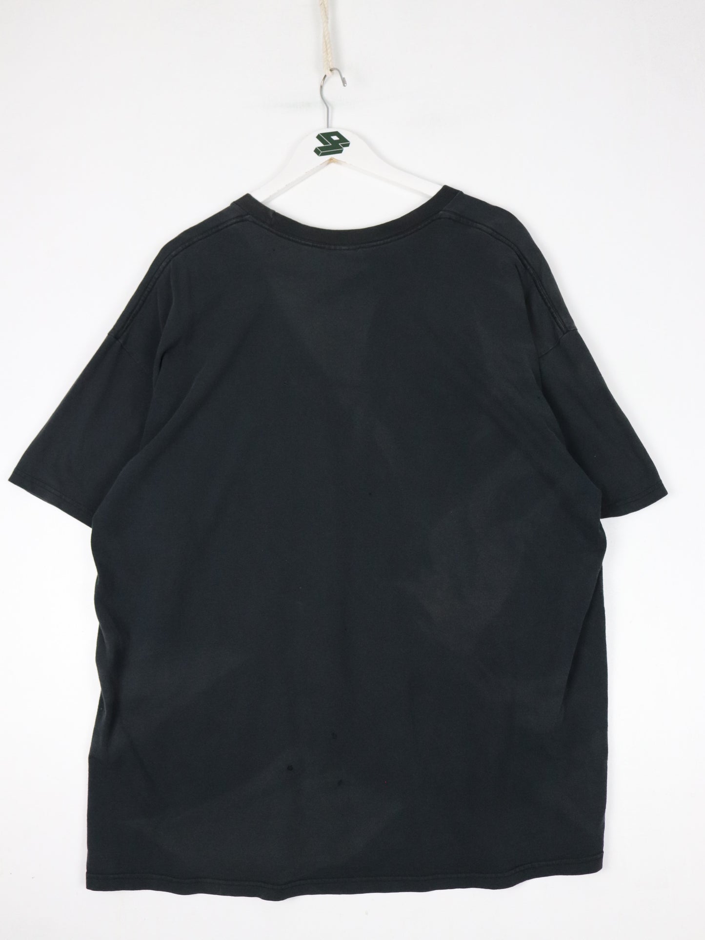 Vintage Nike T Shirt Mens XL Black Swoosh