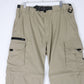 Nordic Track Pants Fits Mens 36 x 29 Green Convertible Cargo Hiking