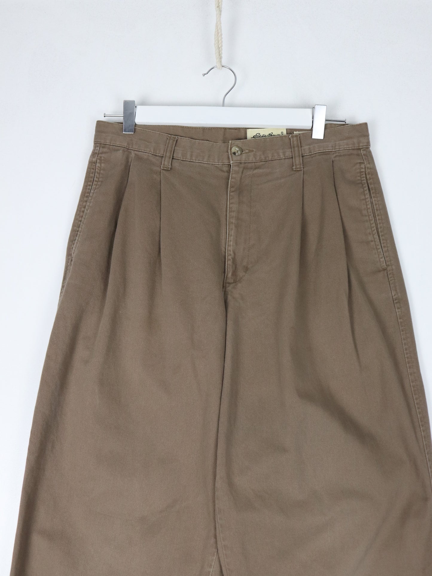 Vintage Eddie Bauer Pants Mens 32 x 32 Brown Chino