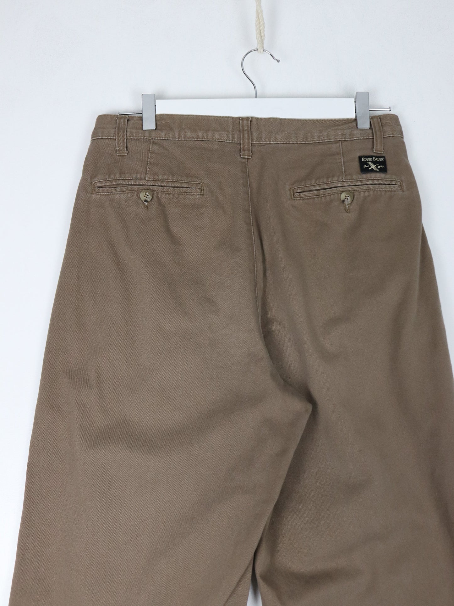 Vintage Eddie Bauer Pants Mens 32 x 32 Brown Chino