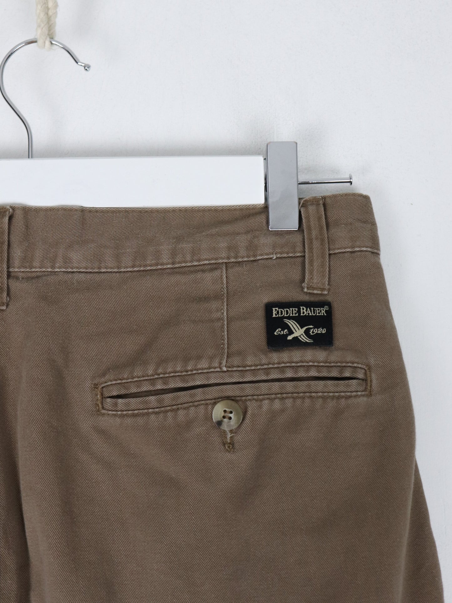 Vintage Eddie Bauer Pants Mens 32 x 32 Brown Chino