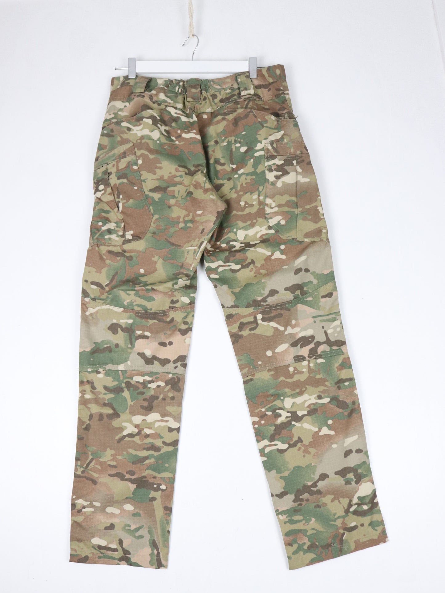 Military Pants Mens Large Green Camo Cargo Army 34 x 30