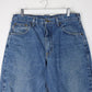 Carhartt Pants Fits Mens 32 x 26 Blue Denim Jeans