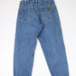 Carhartt Pants Fits Mens 32 x 26 Blue Denim Jeans