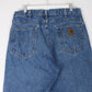 Carhartt Pants Fits Mens 32 x 26 Blue Denim Jeans