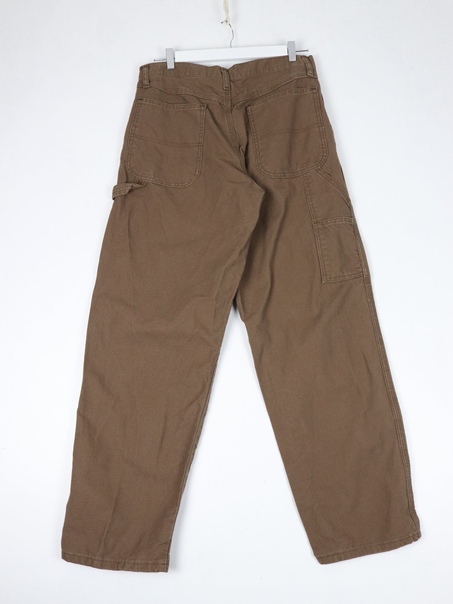 Rustler Pants Mens 32 x 32 Brown Work Wear Carpenters