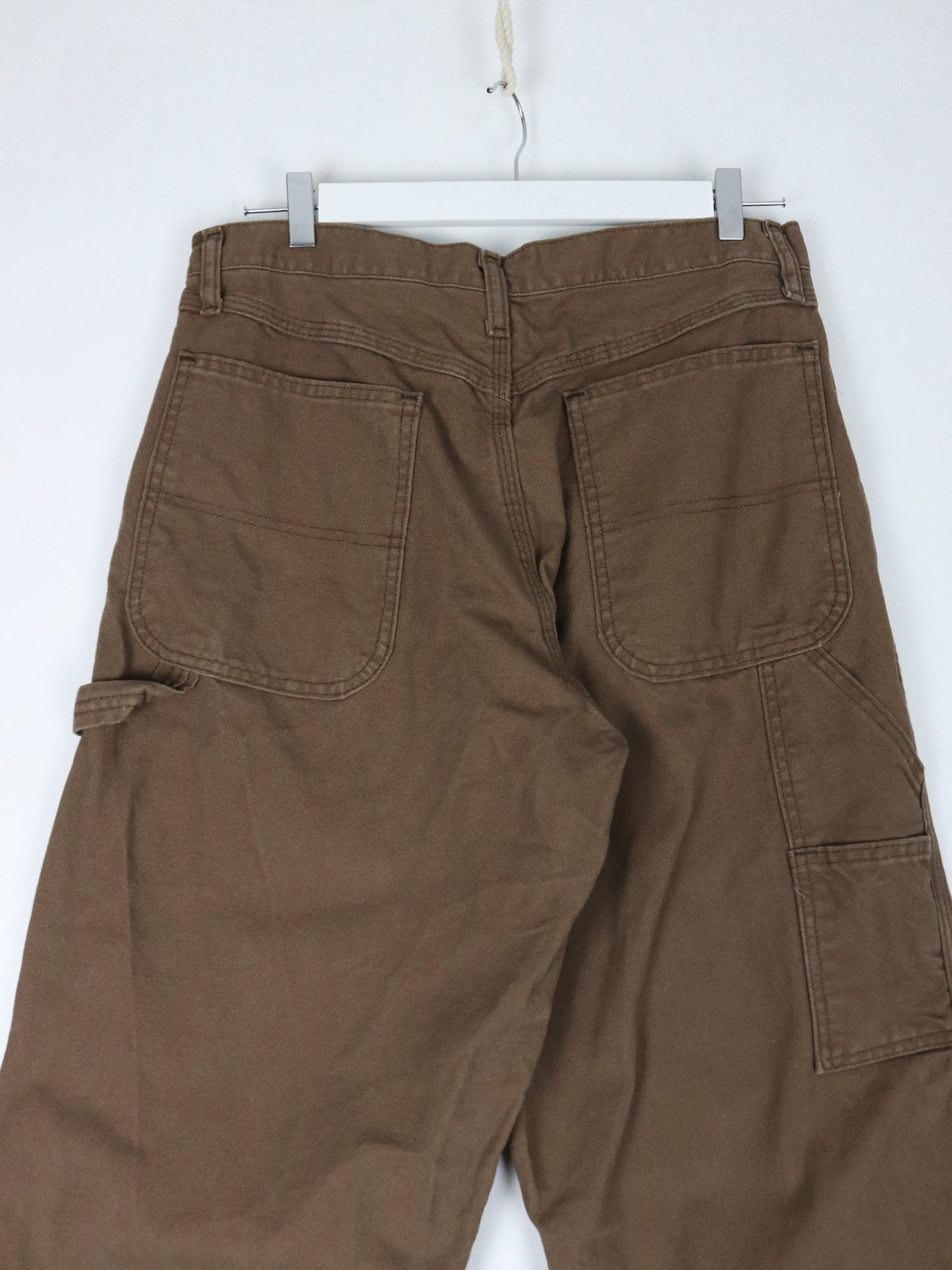 Rustler Pants Mens 32 x 32 Brown Work Wear Carpenters