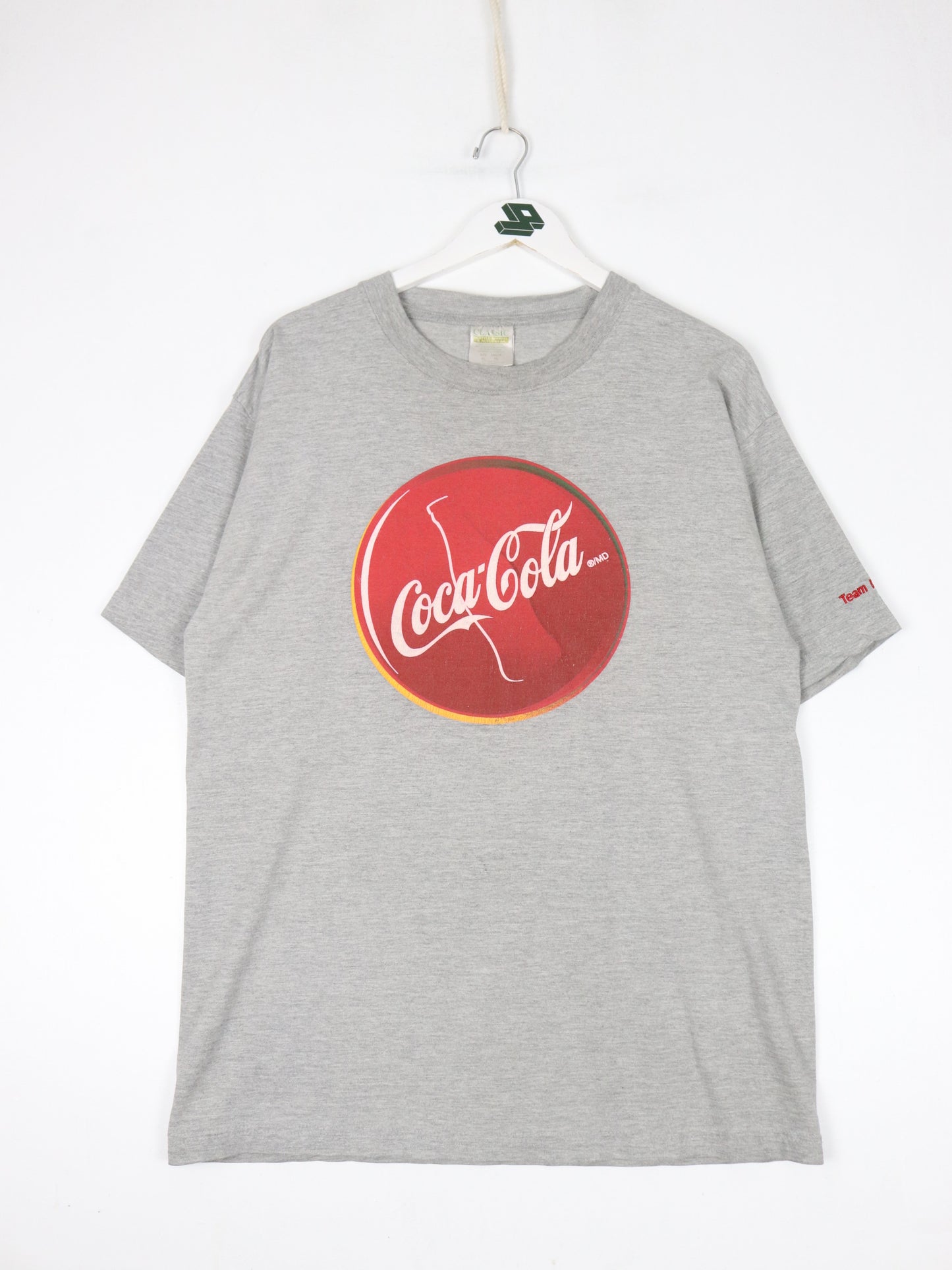 Coca Cola T Shirt Mens XL Grey