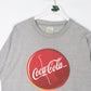 Coca Cola T Shirt Mens XL Grey