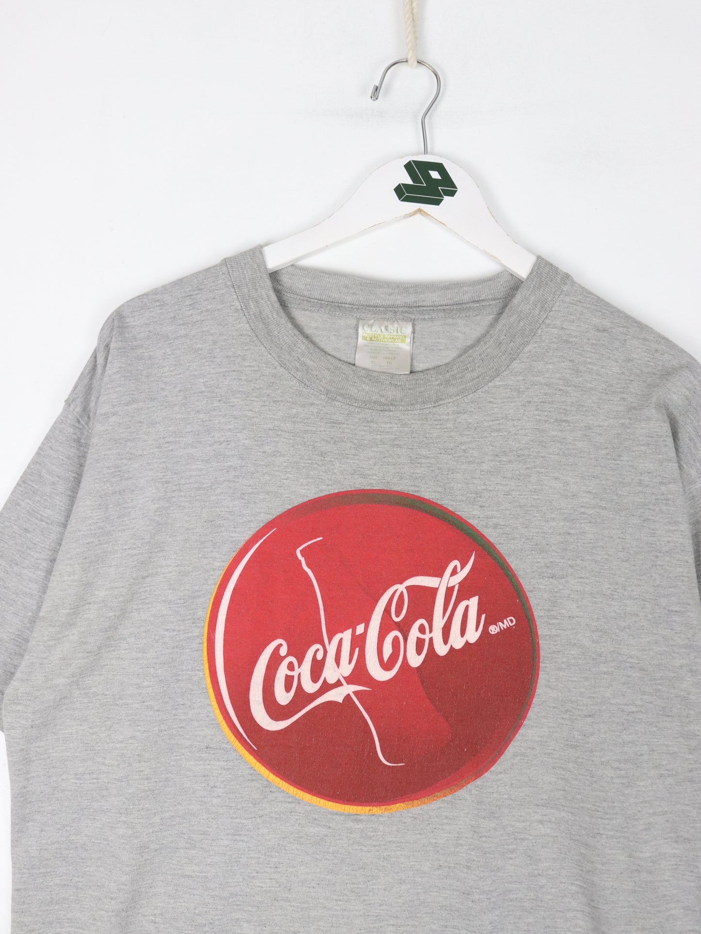 Coca Cola T Shirt Mens XL Grey