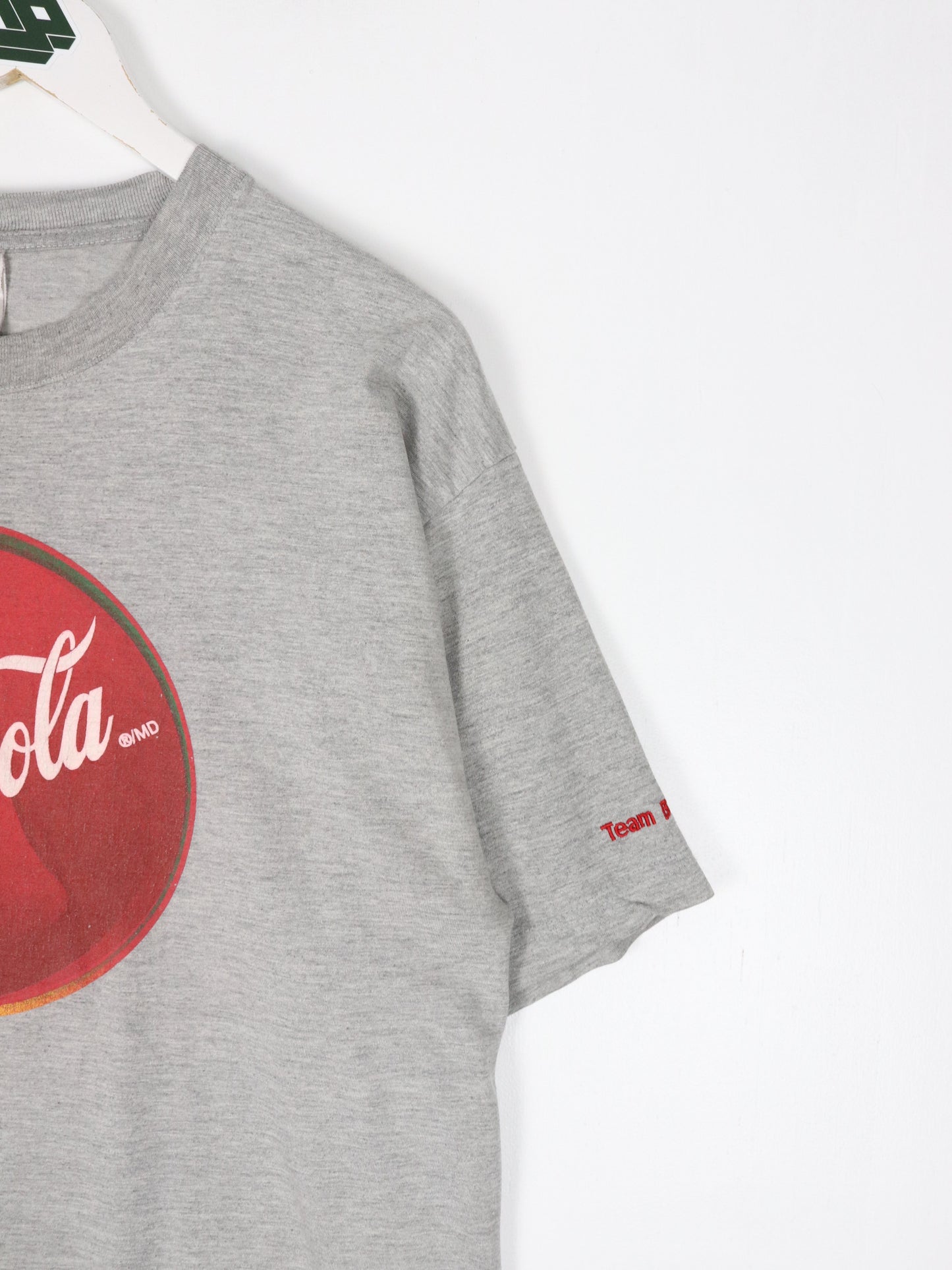 Coca Cola T Shirt Mens XL Grey