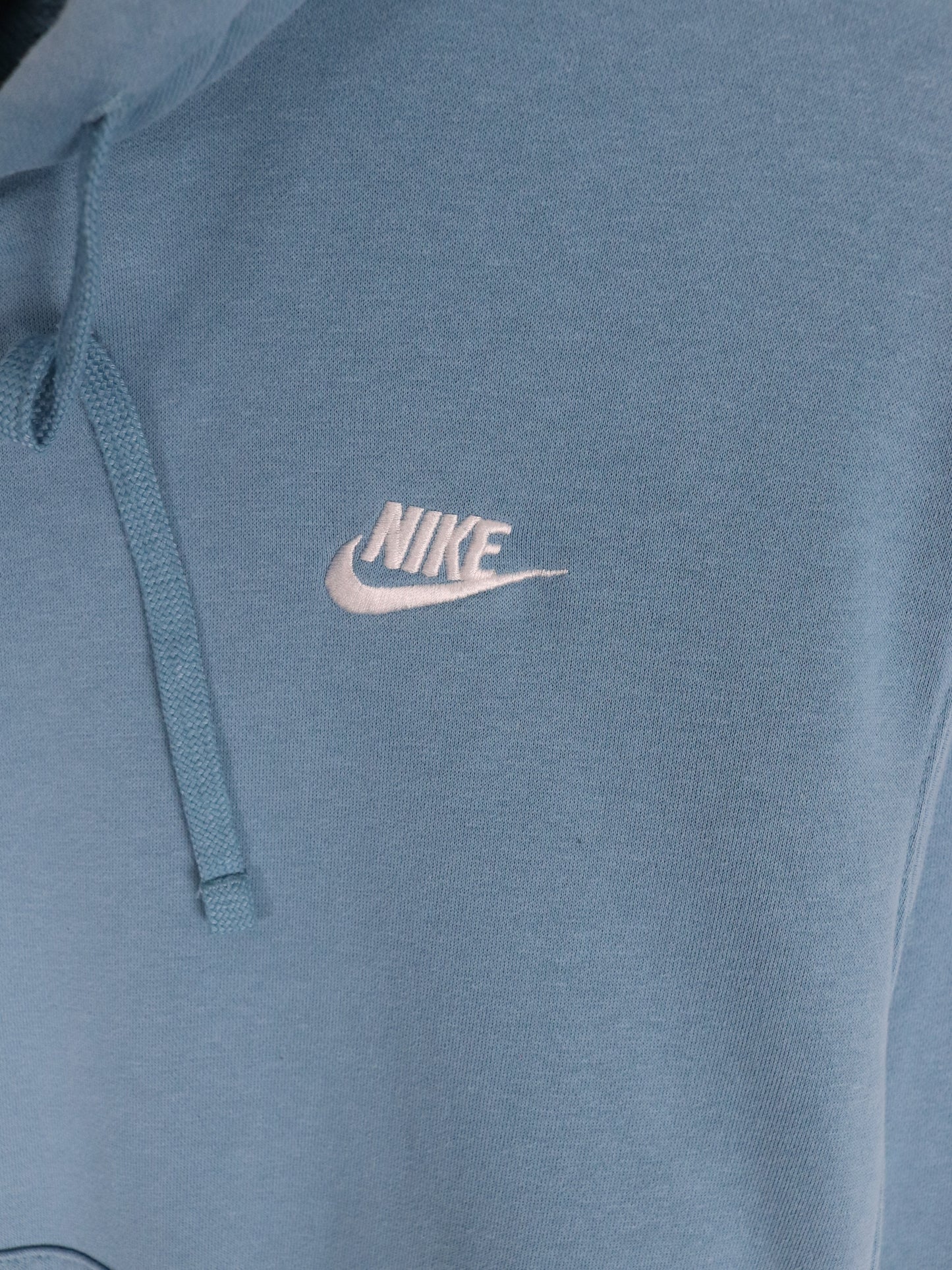 Nike Sweatshirt Mens Small Blue Swoosh Hoodie