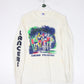 Vintage London Derby Cross Country T Shirt Mens Large White 90s Long Sleeve