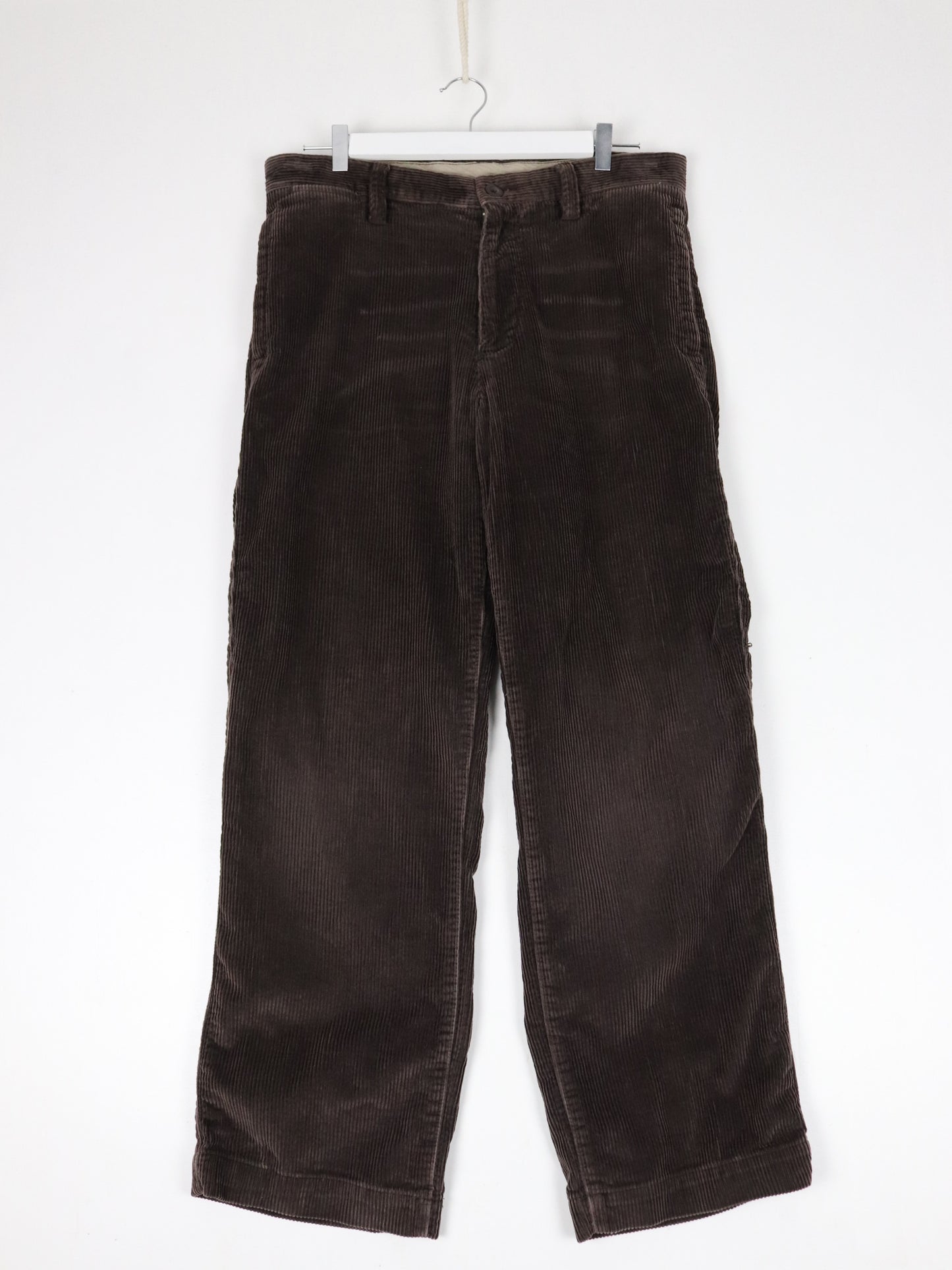 Gap Pants Mens 34 x 30 Brown Corduroy Trousers