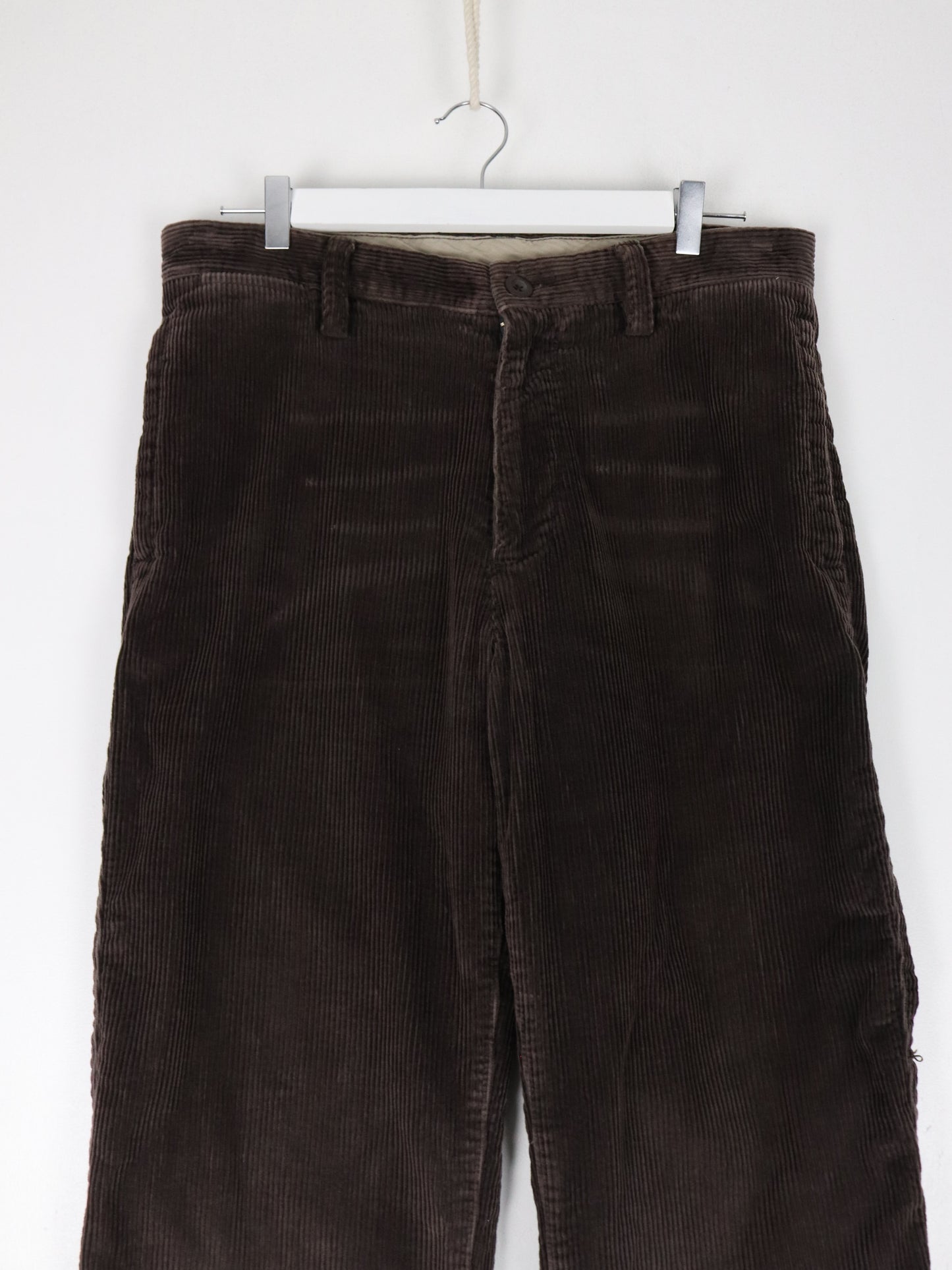 Gap Pants Mens 34 x 30 Brown Corduroy Trousers