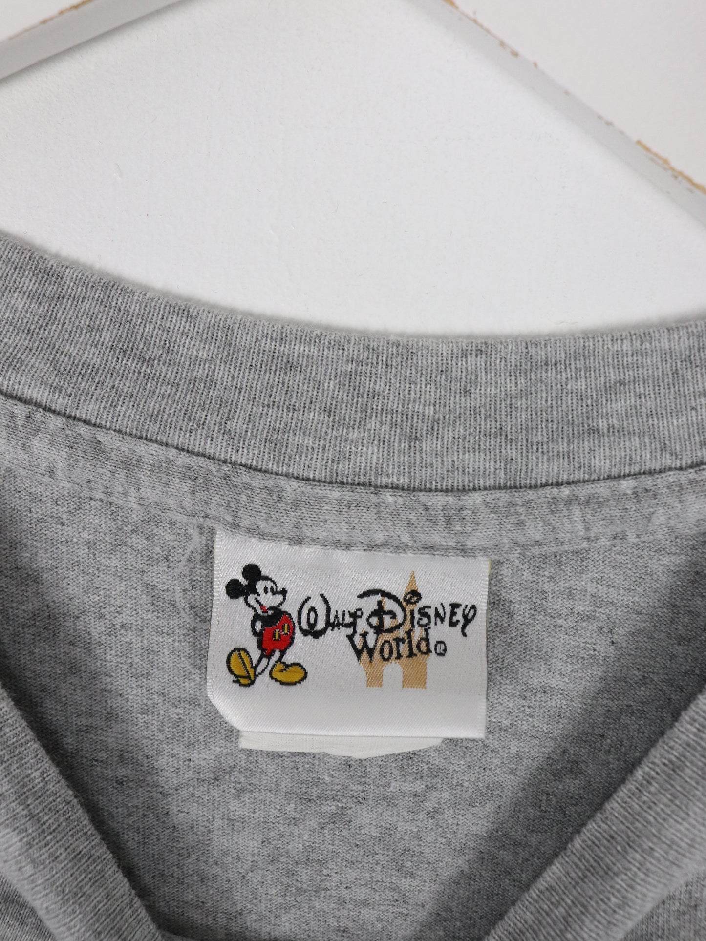 Vintage Disney T Shirt Mens 2XL Grey Mickey Mouse