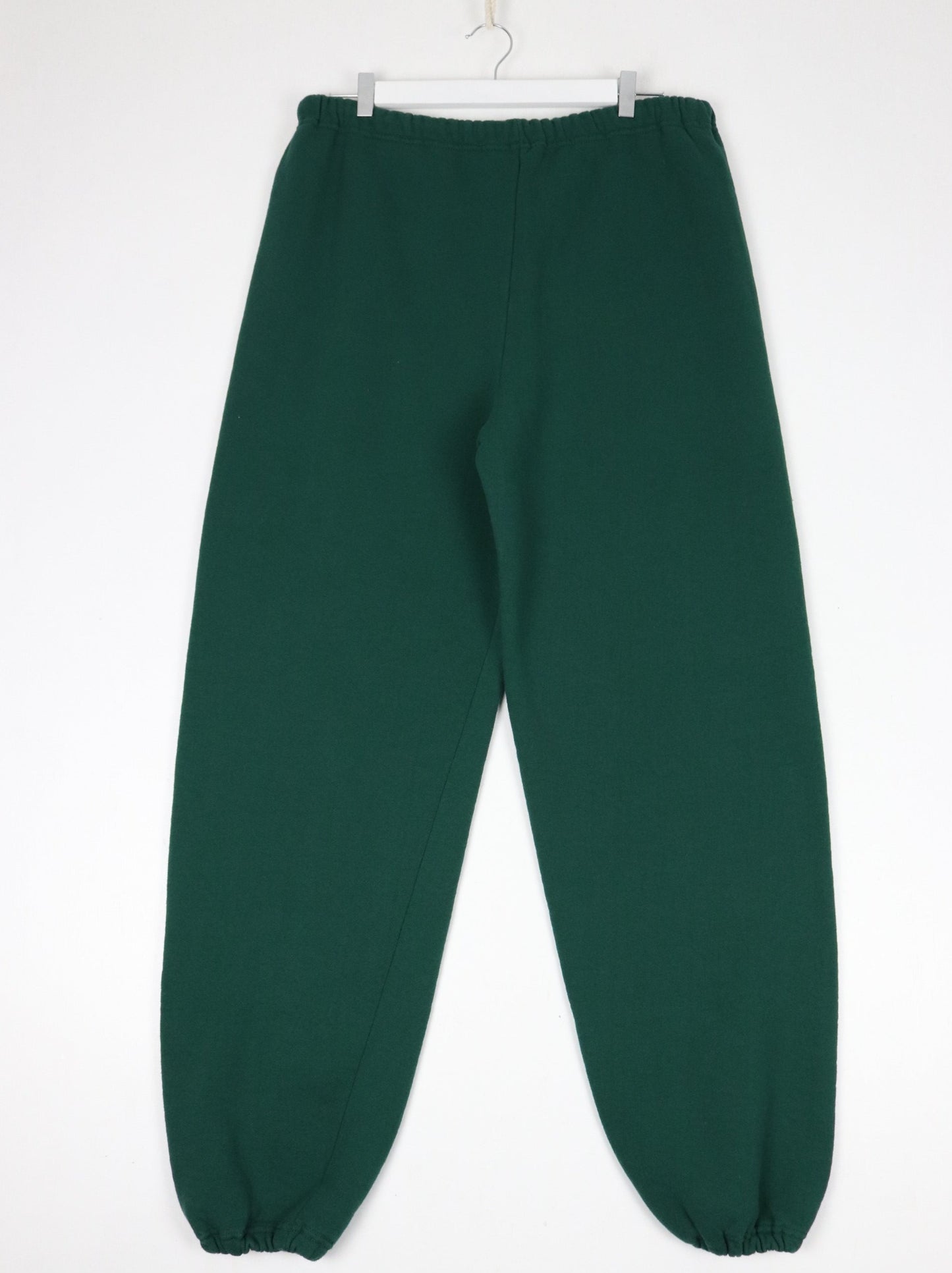 Vintage Russell Athletic Pants Mens 2XL Green Cuffed Sweat 90s