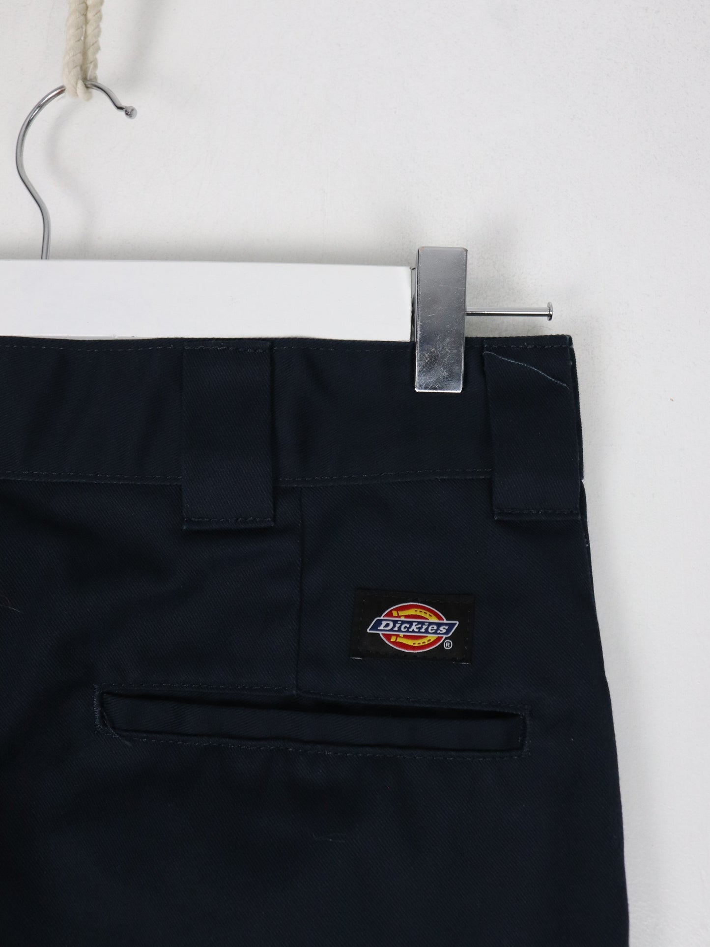 Dickies Pants Mens 34 x 30 Blue Slim Straight Chino