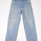 Vintage Carhartt Pants Mens 38 x 32 Blue Denim Jeans Work Wear