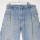 Vintage Carhartt Pants Mens 38 x 32 Blue Denim Jeans Work Wear