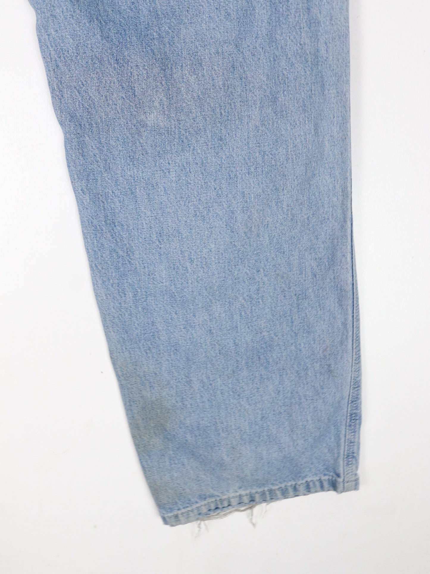 Vintage Carhartt Pants Mens 38 x 32 Blue Denim Jeans Work Wear