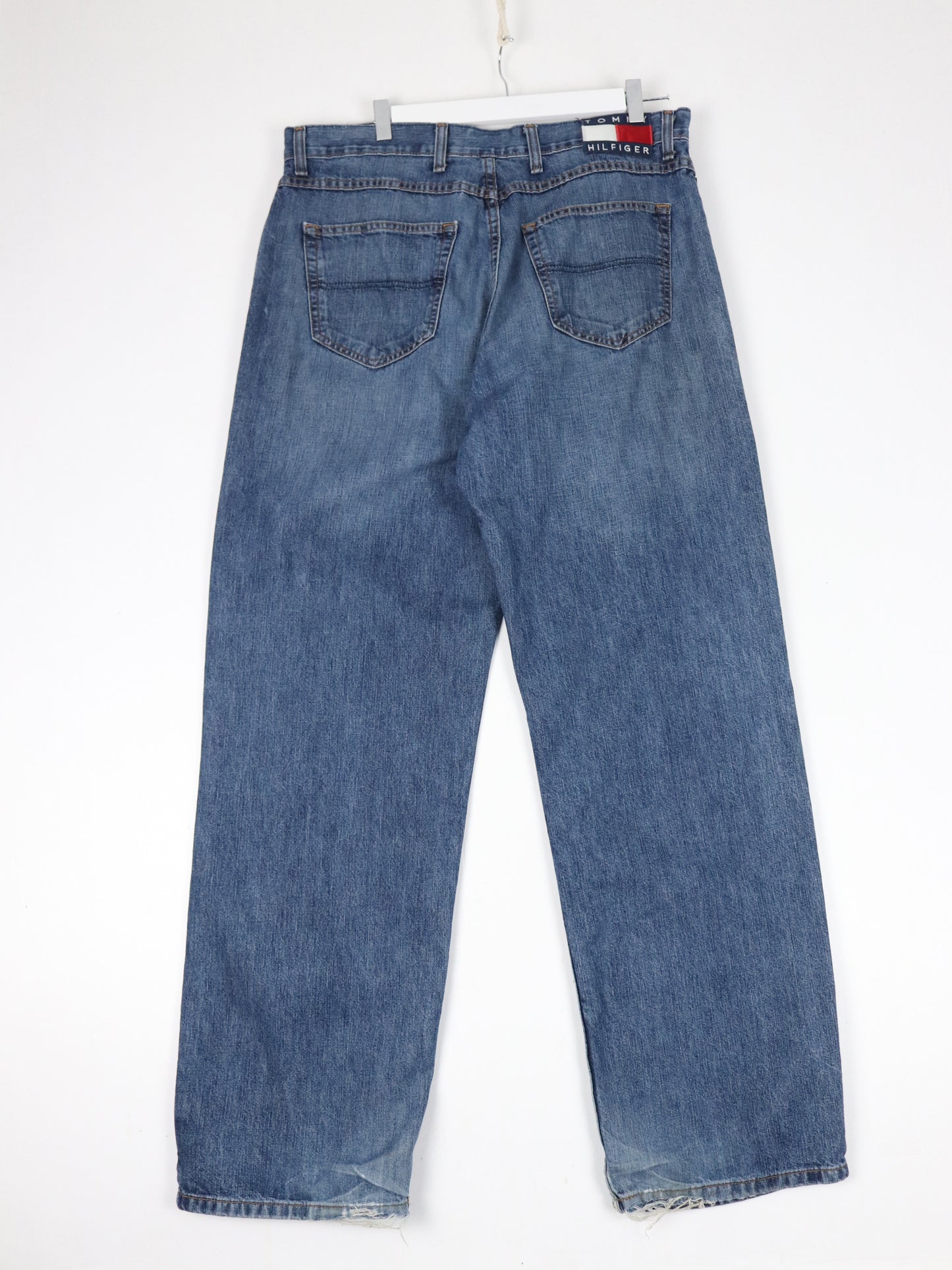 Vintage Tommy Hilfiger Pants Mens 36 x 32 Blue Denim Jeans