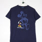 Disney T Shirt Mens Small Blue Mickey Mouse