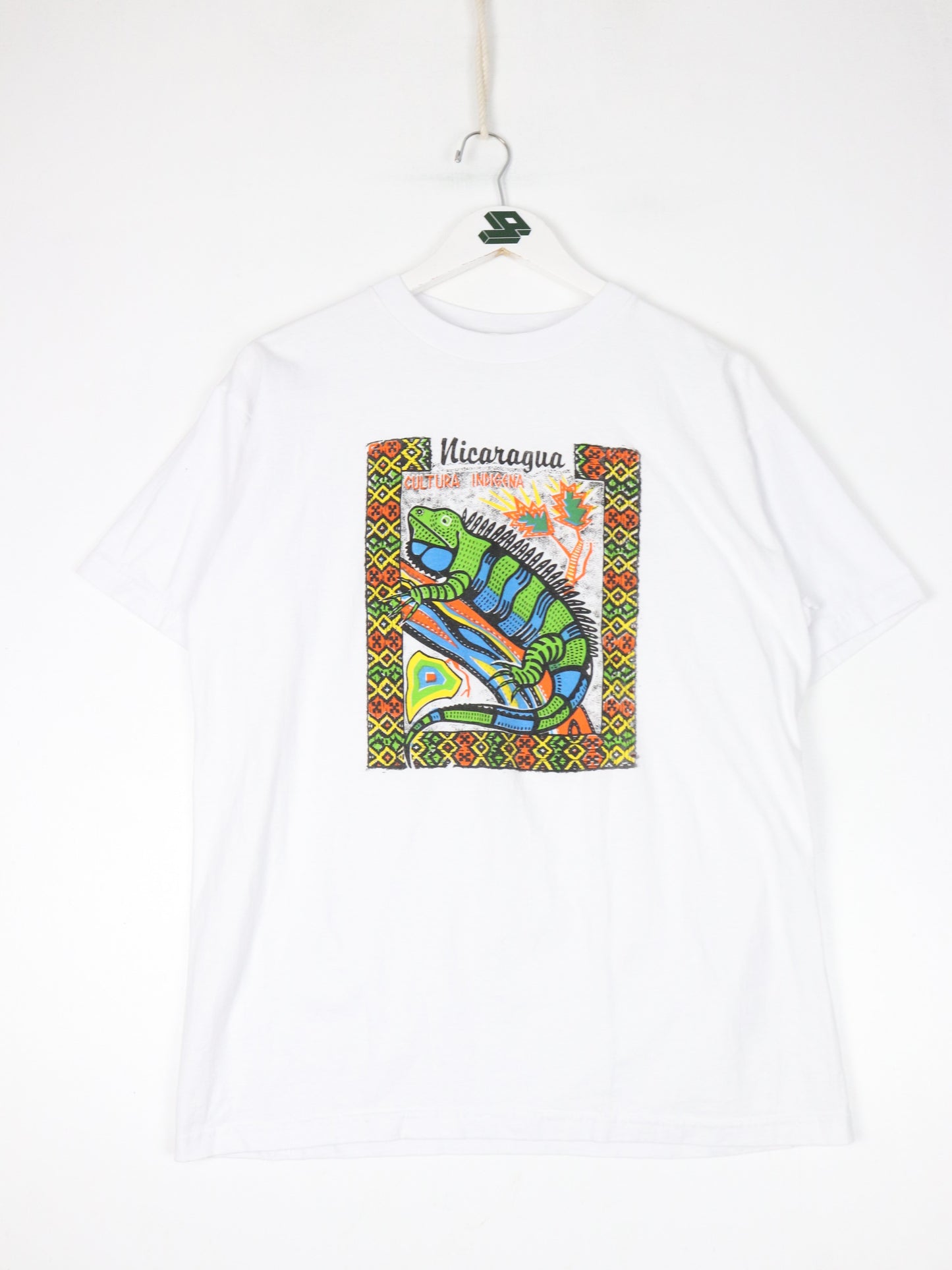 Nicaragua T Shirt Fits Mens Medium White Travel