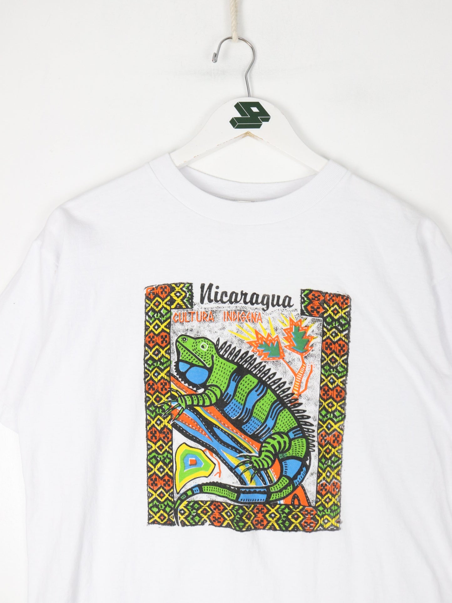 Nicaragua T Shirt Fits Mens Medium White Travel