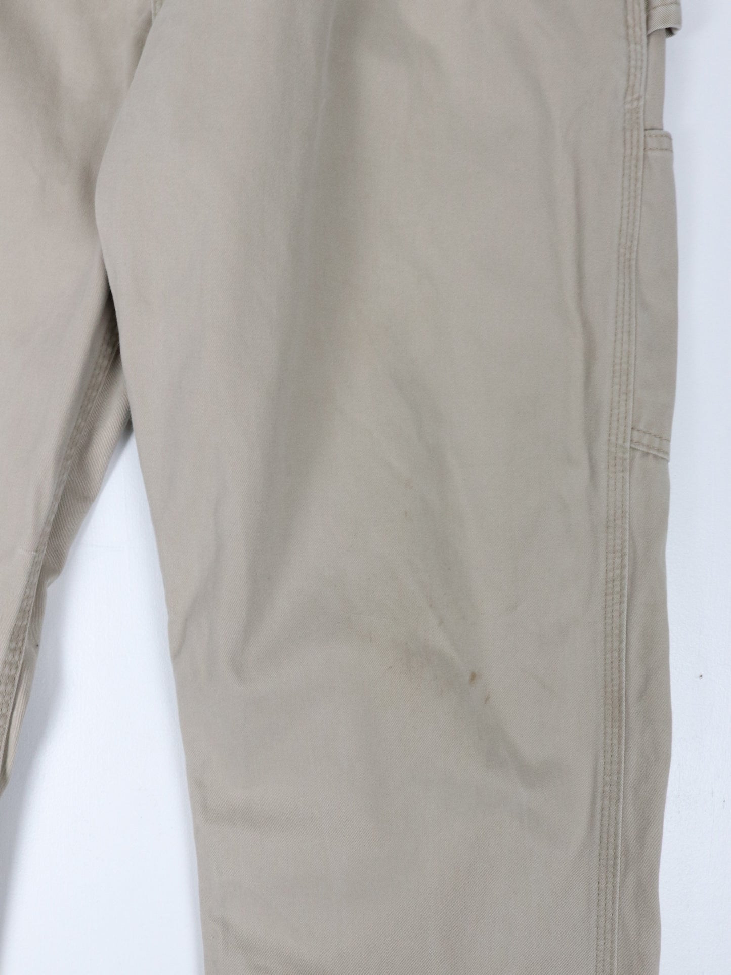 Carhartt Pants Mens 36 x 36 Beige Carpenter Work Wear