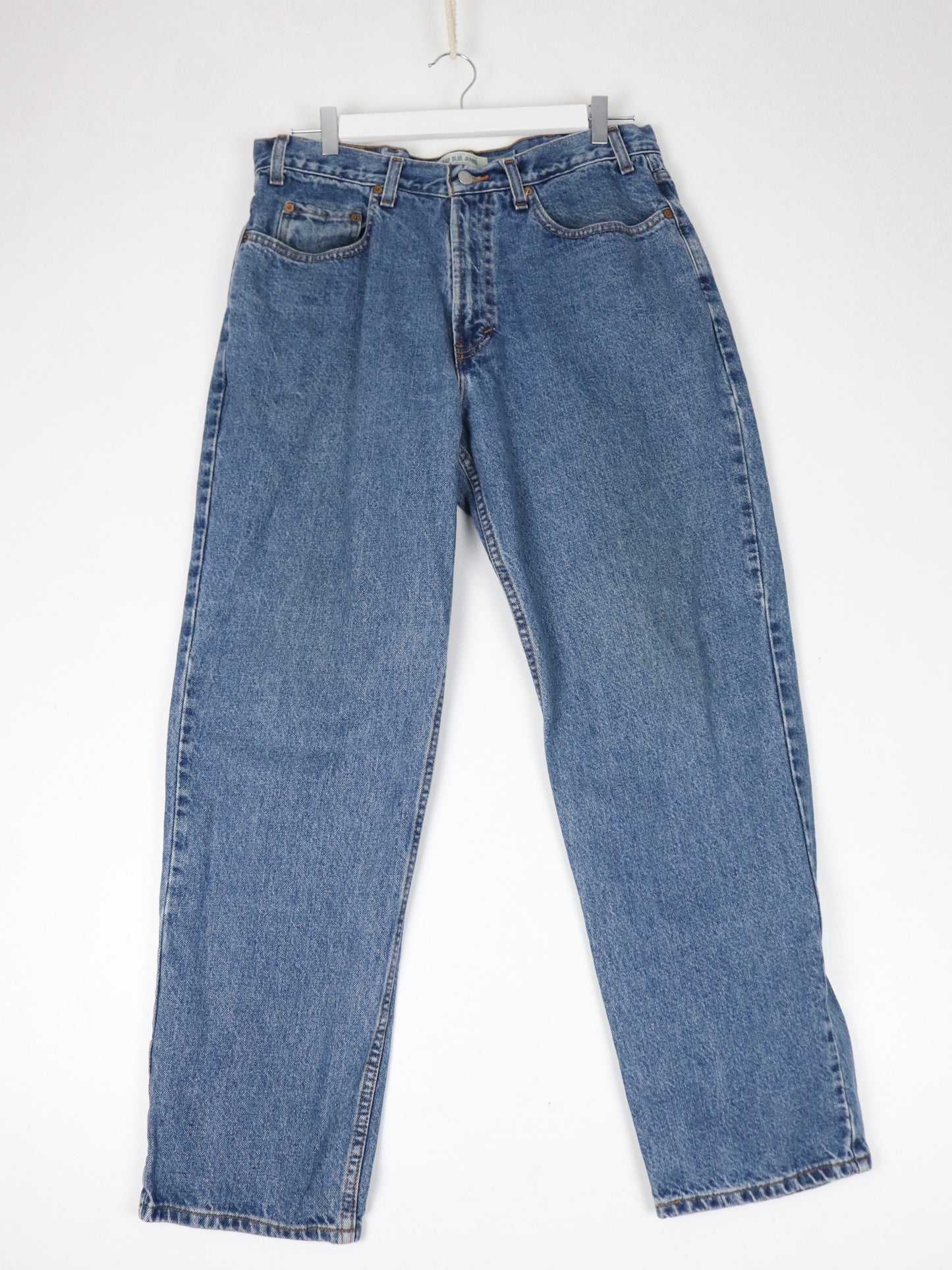 Vintage Gap Pants Mens 34 x 30 Blue Denim Jeans Relaxed Fit